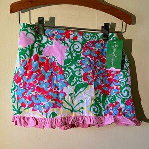 Lilly Pulitzer Girls Mini Callie Scooter Skort, size L